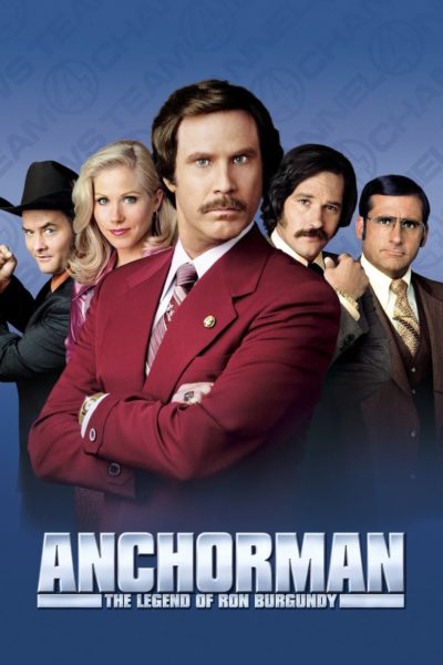 Anchorman: The Legend of Ron Burgundy-poster