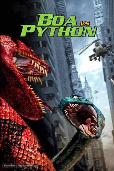 Boa vs. Python-poster