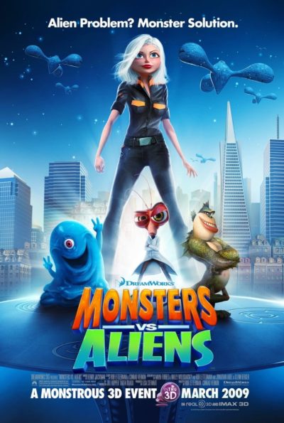 Monsters vs Aliens-poster