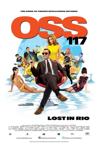 OSS 117: Lost in Rio-poster