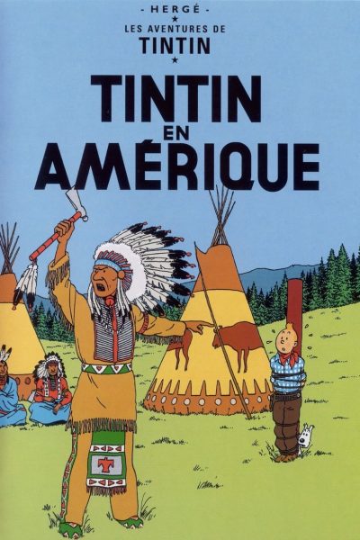 Tintin en Amérique-poster-1992-1652175057