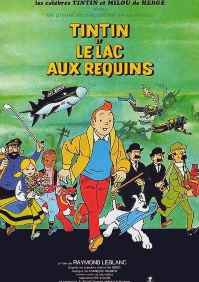 Tintin et le lac aux requins-poster-1972-1652174872