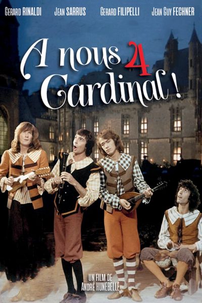 À nous quatre cardinal !-poster-1974-1658395248