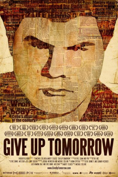 Give Up Tomorrow-poster-2011-1658750140