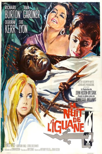 La nuit de l’iguane-poster-1964-1659152459