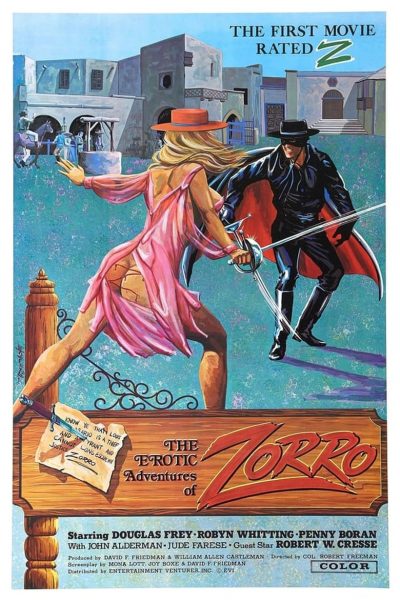 Les Chevauchées amoureuses de Zorro-poster-1972-1658248927