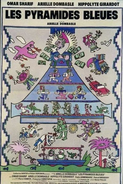 Les pyramides bleues-poster-1988-1658609775