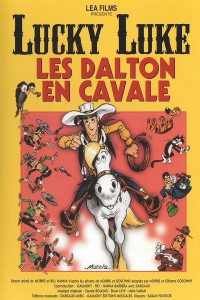 Lucky Luke: Les Dalton en cavale-poster-1983-1658547523