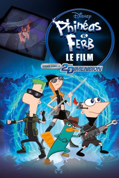 Phinéas et Ferb, le film : Voyage dans la 2ème Dimension-poster-2011-1658749923