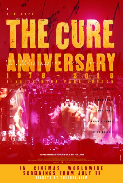 The Cure :  Anniversary 1978-2018 Live in Hyde Park-poster-2019-1659159173