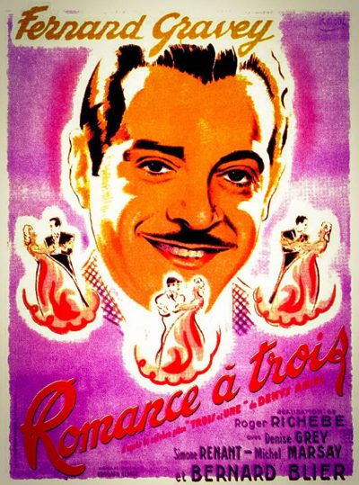 Romance à trois-poster-1942-1676034241