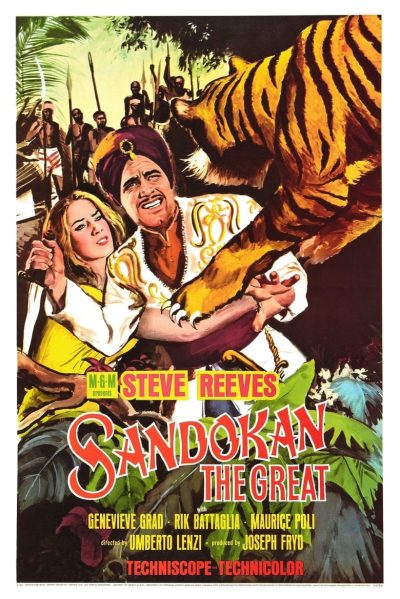 Sandokan, le tigre de Bornéo-poster-1963-1709648358