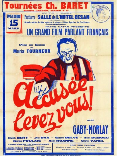Accusée… Levez-vous !-poster-1930-1751960617