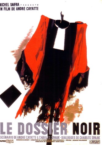 Le Dossier noir-poster-1955-1752802707