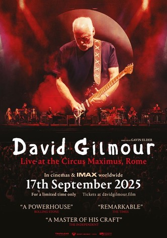 David Gilmour Live at the Circus Maximus, Rome-poster-2025-1754125594