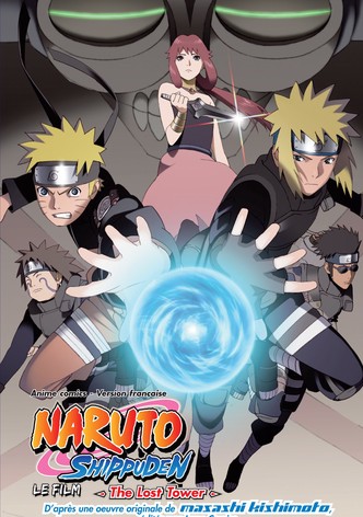 Naruto Shippuden : La Tour Perdue-poster-2010-1754875241