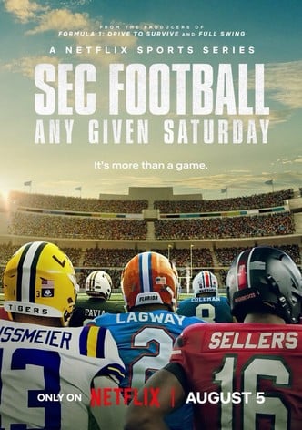 SEC Football: Any Given Saturday-poster-2025-1754440736