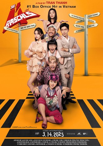 The 4 Rascals-poster-2025-1756861897