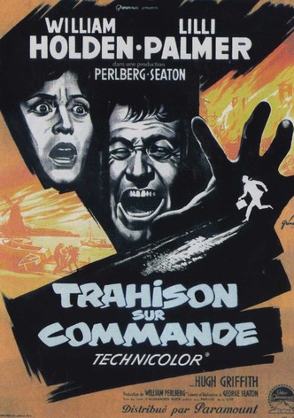 Trahison sur commande-poster-1962-1757394060