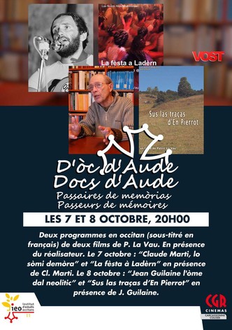 D’òc d’Aude, Docs d’Aude 2 – Passeurs de mémoires-poster-2024-1760152117