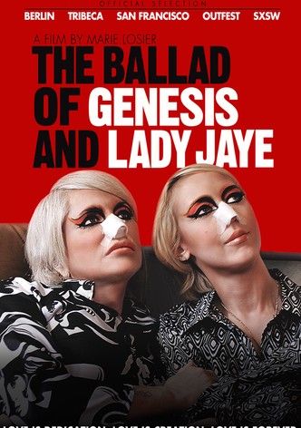 La Ballade de Genesis et Lady Jay-poster-2012-1761269887