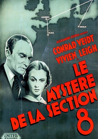 Le mystère de la section 8-poster-1937-1761976920