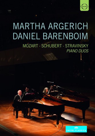 Martha Argerich and Daniel Barenboim-poster-2014-1763440418