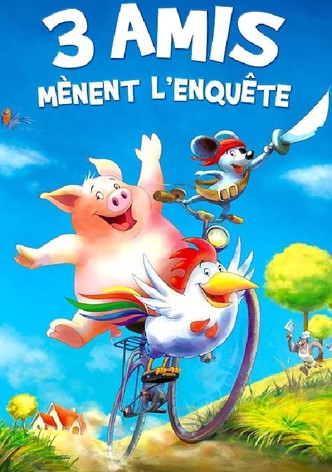 3 amis mènent l&rsquo;enquête-poster-2009-1768733063