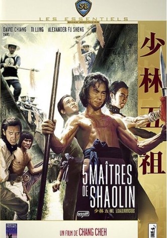 5 Maîtres de Shaolin-poster-1974-1768606410