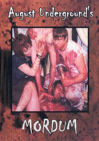 August Underground&rsquo;s Mordum-poster-2003-1768689825