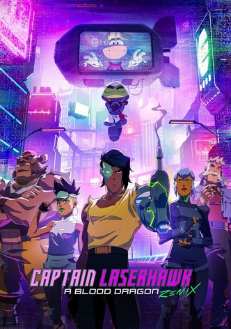 Captain Laserhawk: A Blood Dragon Remix-poster-2023-1768463168
