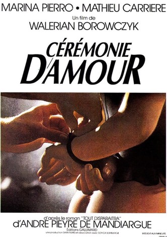 Cérémonie d&rsquo;amour-poster-1987-1768650831