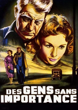 Des gens sans importance-poster-1956-1768553004