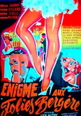 Énigme aux Folies-Bergère-poster-1959-1768553607