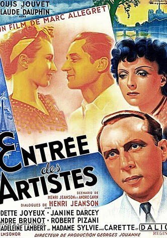 Entrée des artistes-poster-1938-1768549912