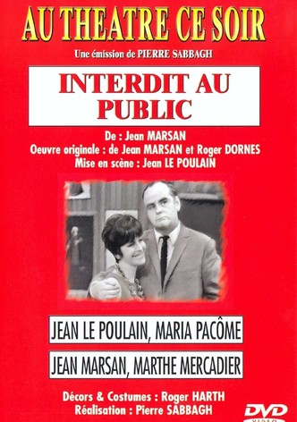 Interdit au public-poster-1966-1768557346