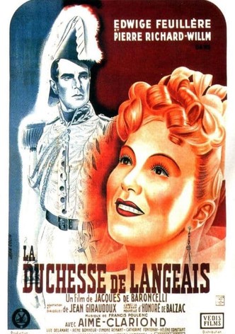 La Duchesse de Langeais-poster-1942-1768550052