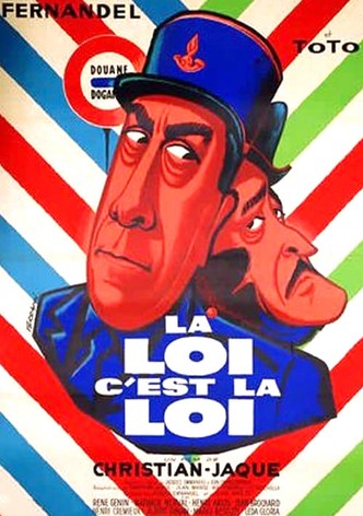 La loi c&rsquo;est la loi-poster-1958-1768553599