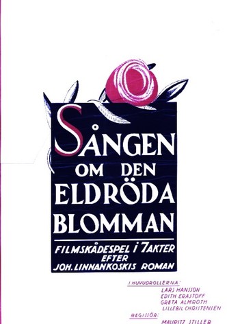 Le Chant de la fleur écarlate-poster-1919-1767863393