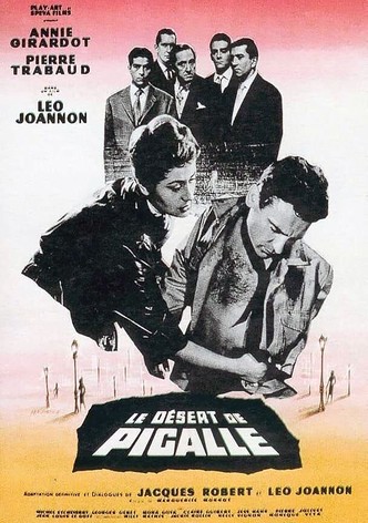 Le Désert de Pigalle-poster-1958-1768553397