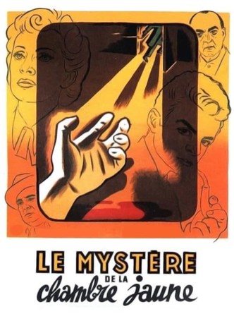 Le Mystère de la chambre jaune-poster-1949-1768552042