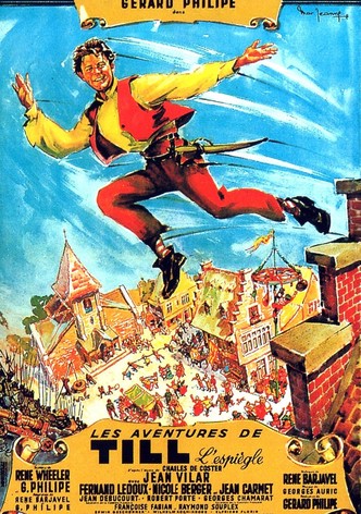 Les Aventures de Till l&rsquo;Espiègle-poster-1956-1768553544