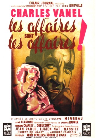 Les affaires sont les affaires-poster-1942-1768549808