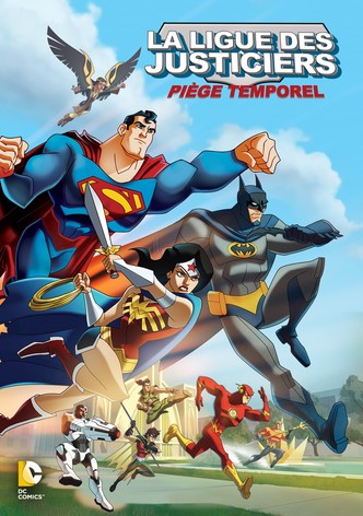Les aventures de la ligue des justiciers – Piège temporel-poster-2014-1768819325