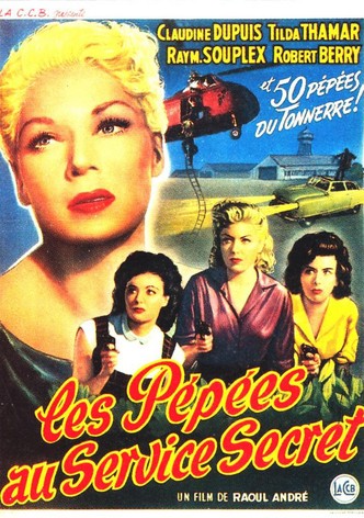 Les pépées au service secret-poster-1956-1768553427