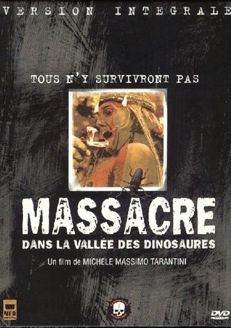 Massacre dans la vallée des dinosaures-poster-1985-1768614331