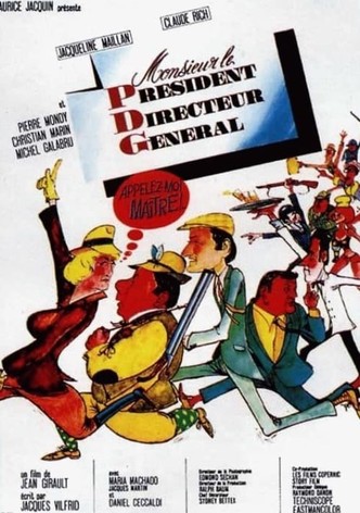 Monsieur le Président Directeur Général-poster-1966-1768557514