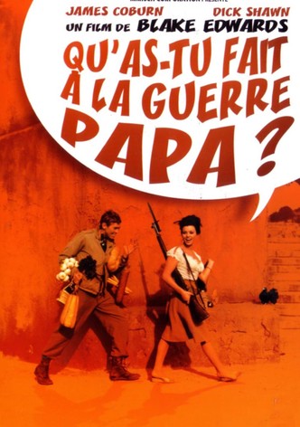Qu&rsquo;as-tu fait à la guerre, papa ?-poster-1966-1768556490
