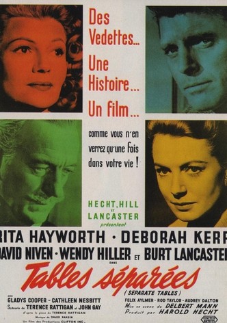 Tables séparées-poster-1958-1768552283