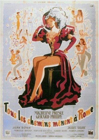 Tous les chemins mènent à Rome-poster-1949-1768552208